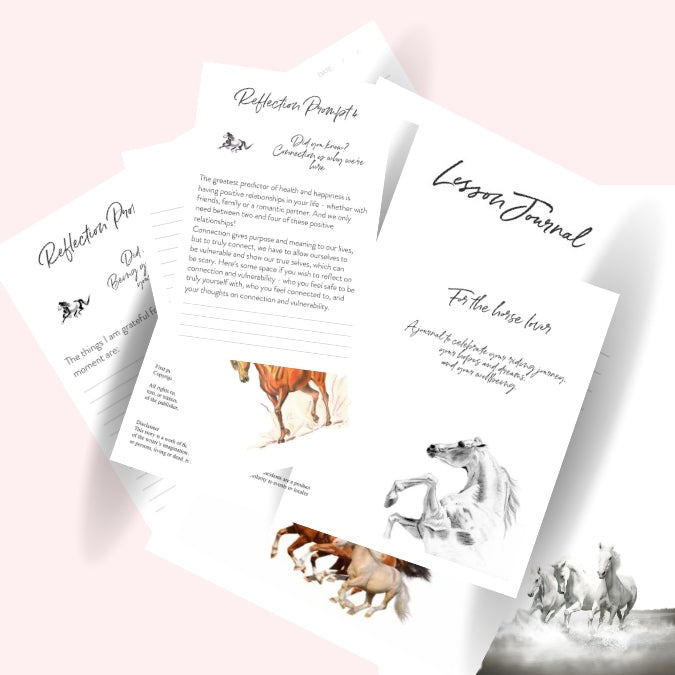 Horse Lover's Wellbeing Journal #1